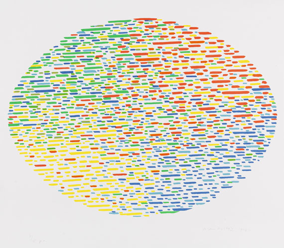 Dorazio, Piero - Lithograph in colors