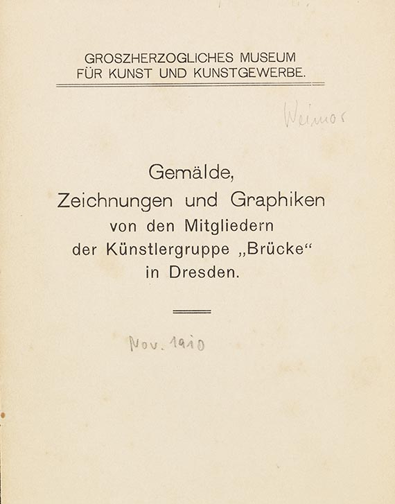 Erich Heckel - Raumbeispiel