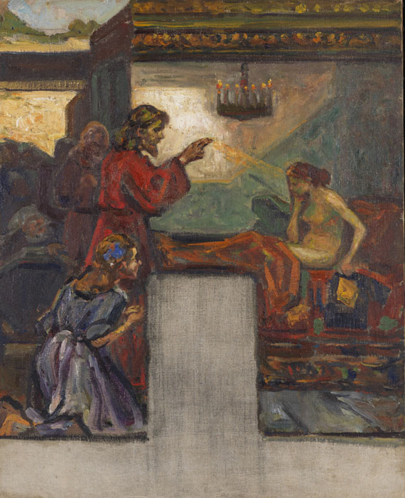 Hölzel, Adolf - Oil on canvas