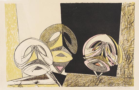 Max Ernst - Lithograph in colors
